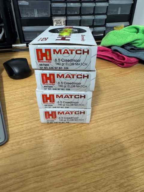 Hornady Match 6.5 CM 140 GR ELDM