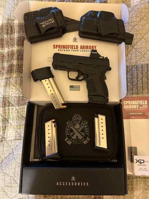 Springfield xds osp 3.3, model 2,  9mm
