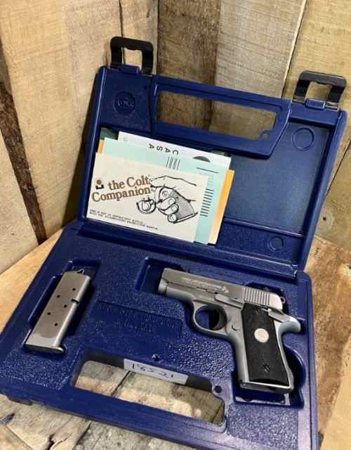 COLT MUSTANG .380 ORIGINAL BOX 