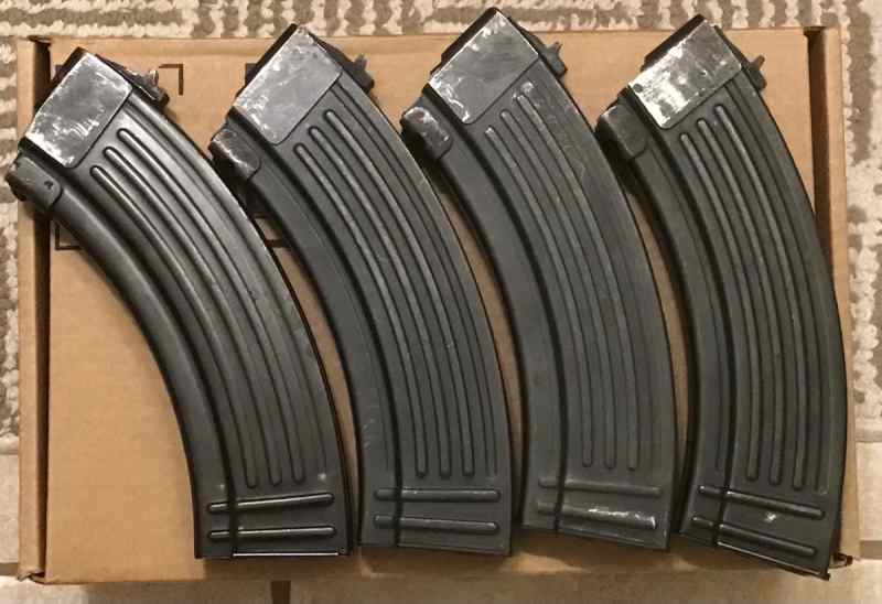 30 Round Chinese Flat Back AK Magazines 7.62x39