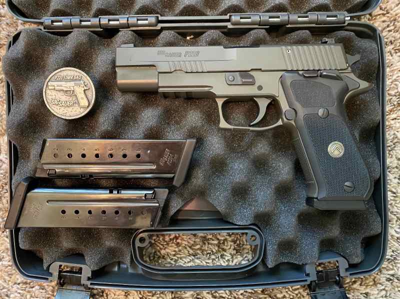 Sig Sauer P220 Legion 10mm Semi-Auto Pistol 