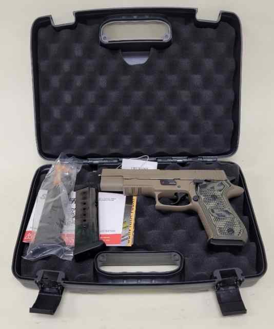 Sig Sauer P220 Elite Scorpion 10mm 5&quot; Barrel FDE