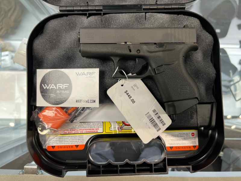 GLOCK 43 9MM (WARF ARMS) $448