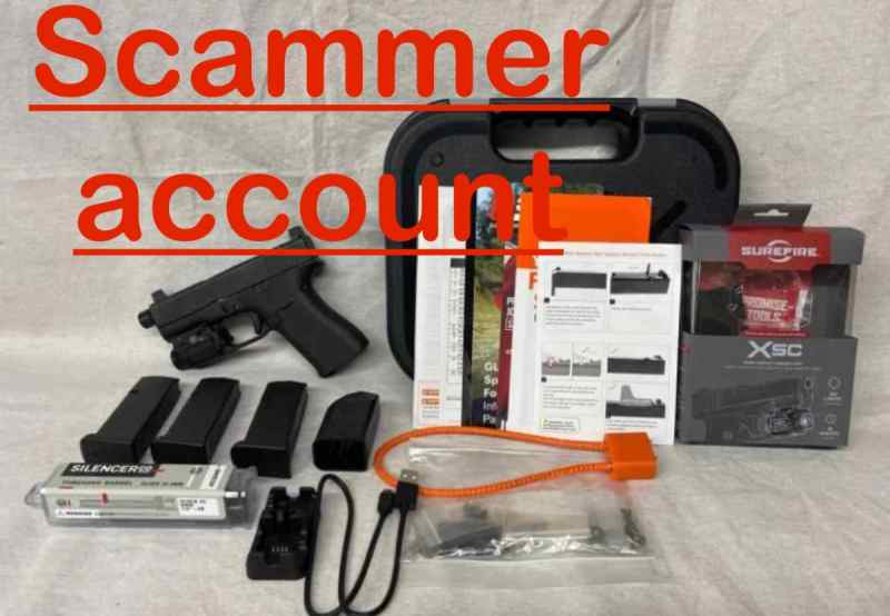 scammers, glock 43x 365x colt 1911