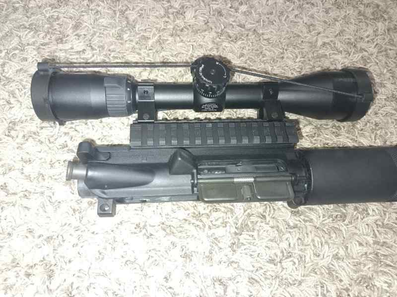 Complete .223/5.56 AR15 Olympic Arms Upper w/scope