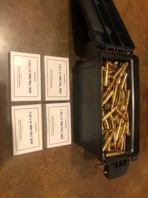 WTT: 7.62x51 FMJ Ammo For 9mm Luger Ammo 