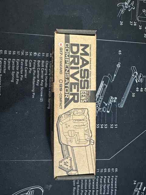 Glock 17 Mass Driver Compensator