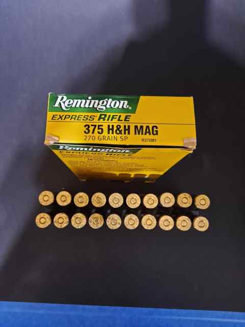 Remington 375 H&amp;H Mag 270grain