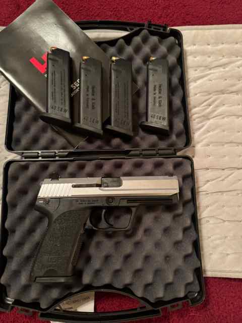 HK USP Stainless .40 S&amp;W