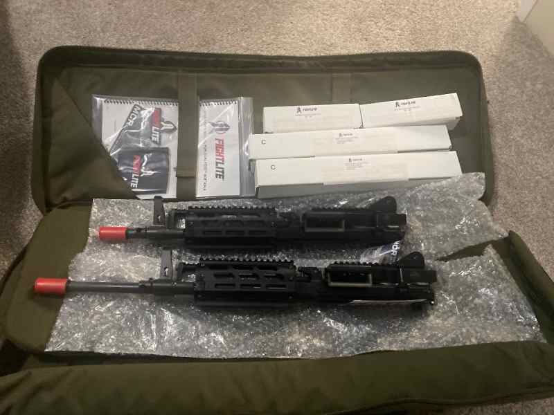 Fight Lite MCR belt fed Upper uses FN 249 M27 link