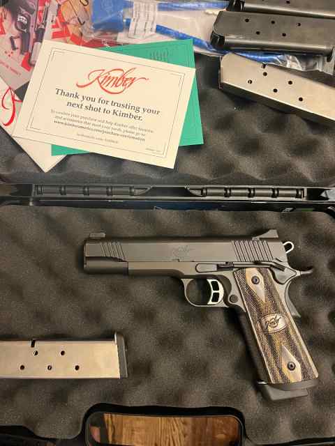 Kimber Tactical Custom II 45acp