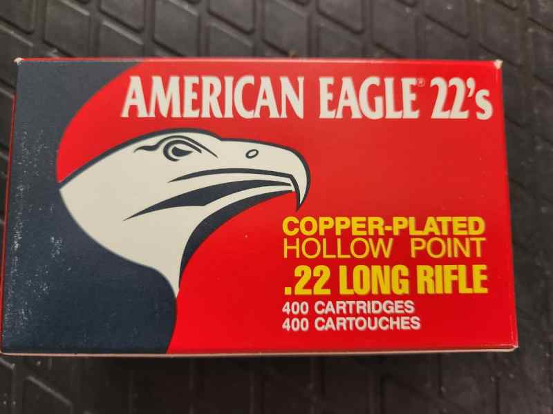 Vintage American Eagle 22lr 1 Br 10bx 40rd/bx 400r