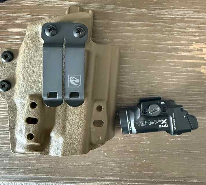 T. rex holster and tlr7 x sub