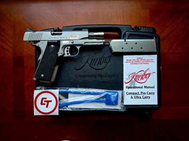 Kimber St. Steel Pro TLE/RL 2, Crimson Trace Laser