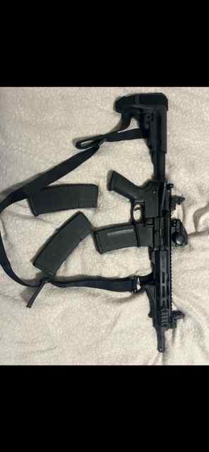 Ruger 10 &amp; 1/2 inch barrel AR pistol 