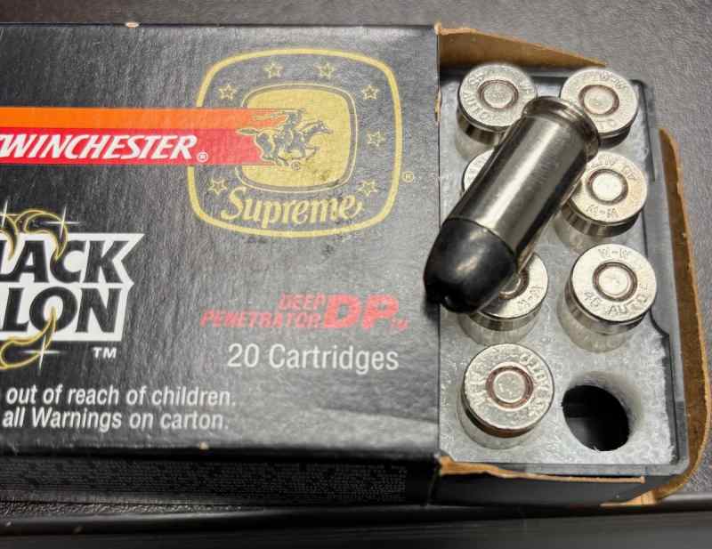 Winchester Black Talons .45 auto