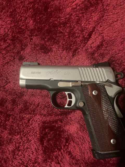 Kimber ultra elite 2 tone 45 cal