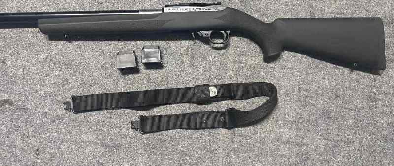 RUGER 10/22 KIDD THREADED BARREL HOGUE STOCK