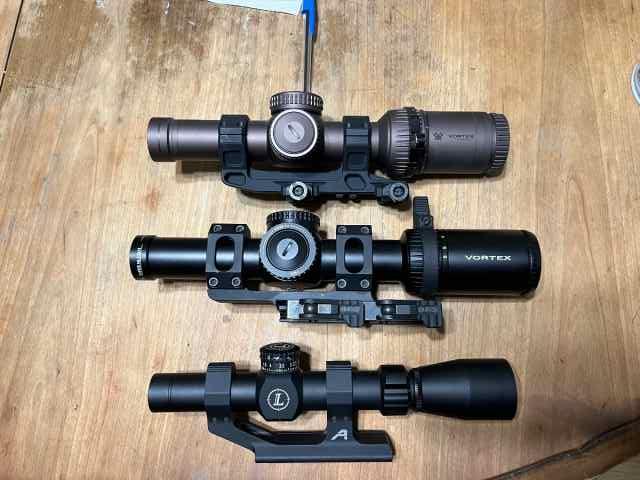 WTS/WTT Vortex Razor, PST GEN 2/Leupold mark AR