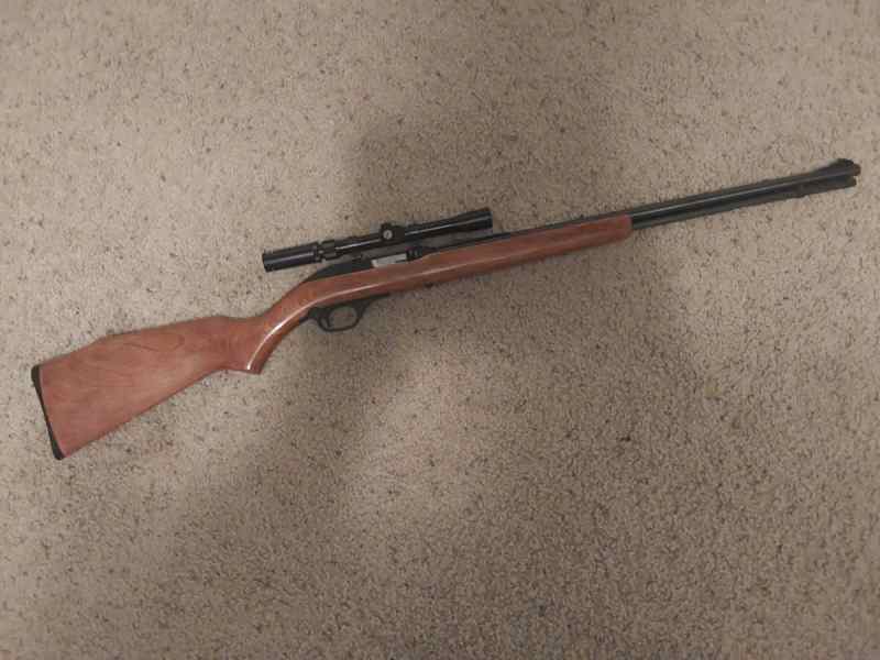 1982 JM Marlin Model 60 22 LR w/scope