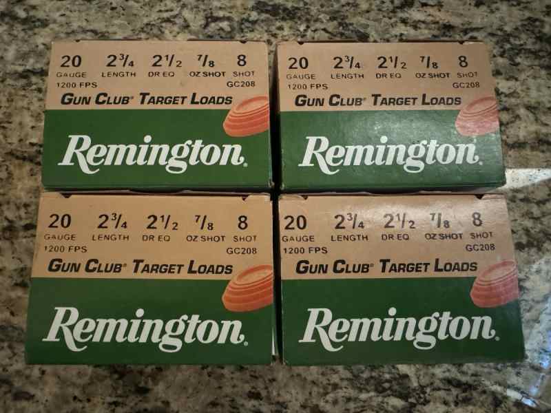 Remington 20ga Target Loads