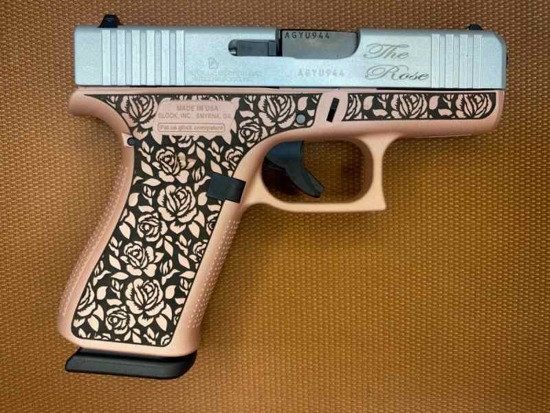 NEW IN BOX - Glock 43X - The Rose - 9mm