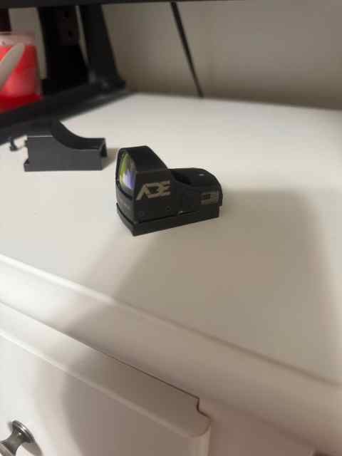 Ade red dot with Glock rear sight mount