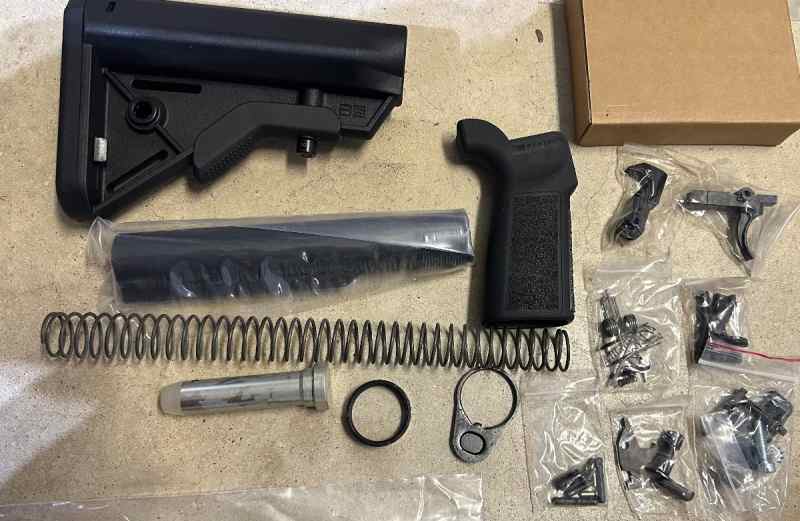 B5 systems grip/Buttstock/complete lower parts kit