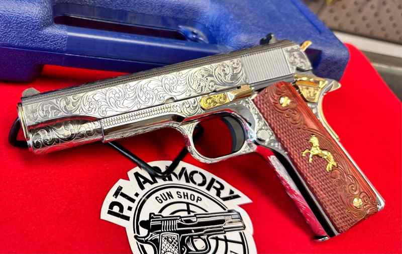 Colt 38 Supers engraved starting at 2200
