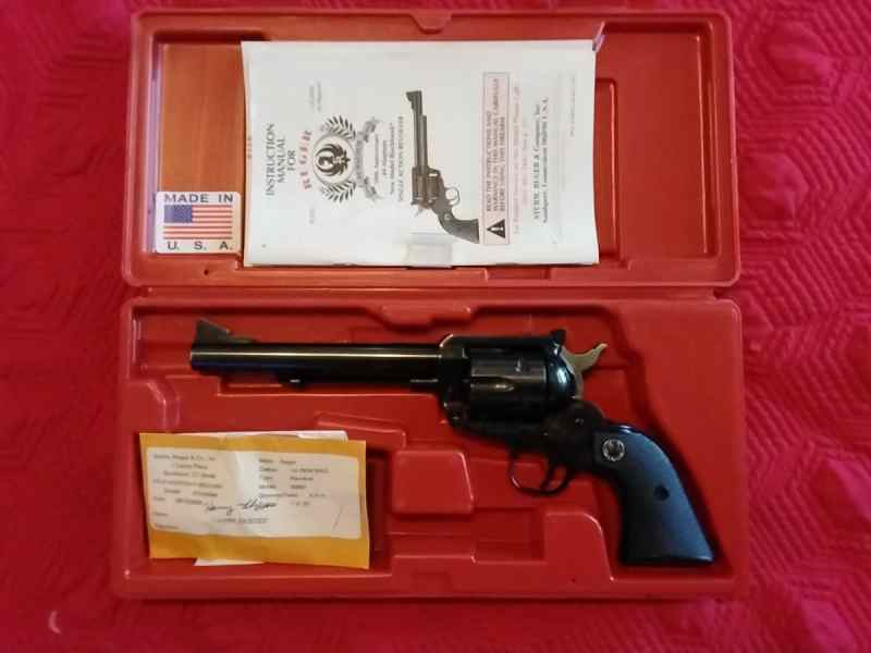 Ruger Blackhawk 44mag 50th Anniversary like new 