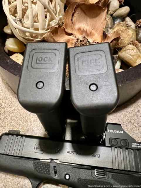 Glock Model G43X Pistol CTC Light 9MM 