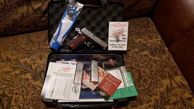 Kimber 45ACP Ultra CDP II Crimson Laser