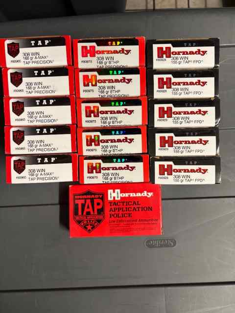 Hornady 308 TAP Law Enforcement Ammunition