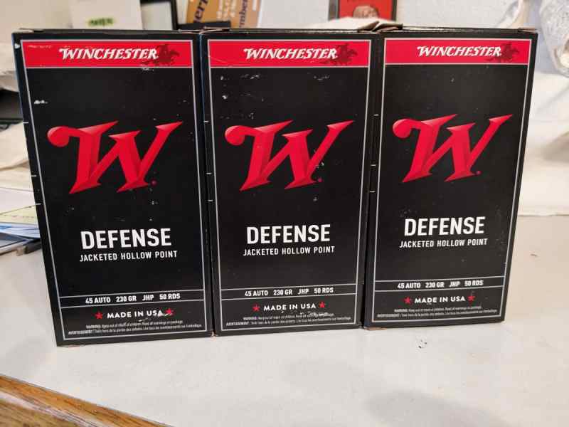 Winchester Defense 45ACP