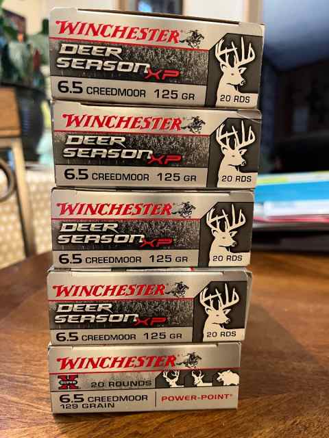Winchester 6.5 Creedmoor Shells 