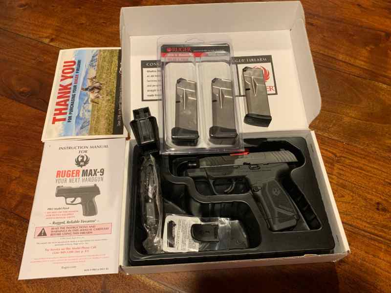 Ruger Max 9 Pro NIB