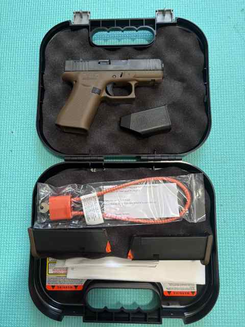 GLOCK 43X MOS TWO TONES 