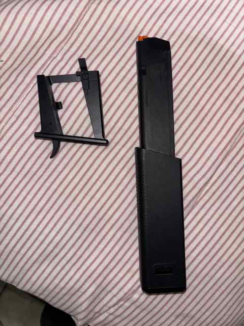 9mm glock magazine Adapter for Ar-15