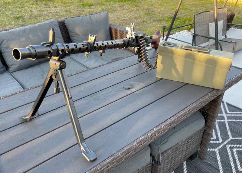 MG34 non firing display replica.