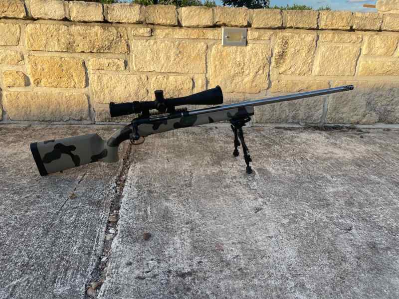 Savage 12 6.5 creedmoor long range sightron scope 