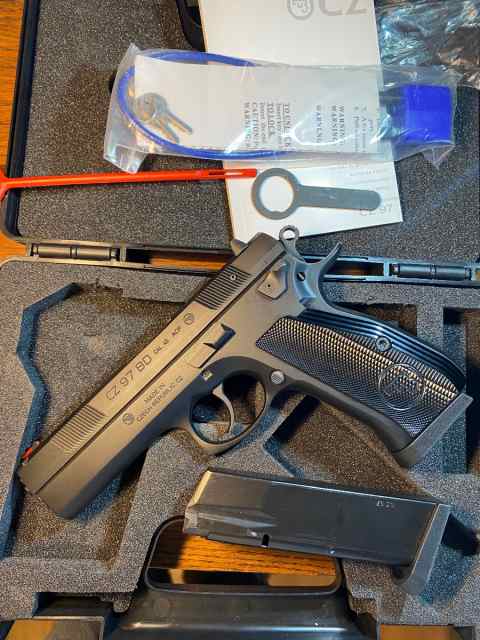 CZ 97 BD, 45 Cal.   