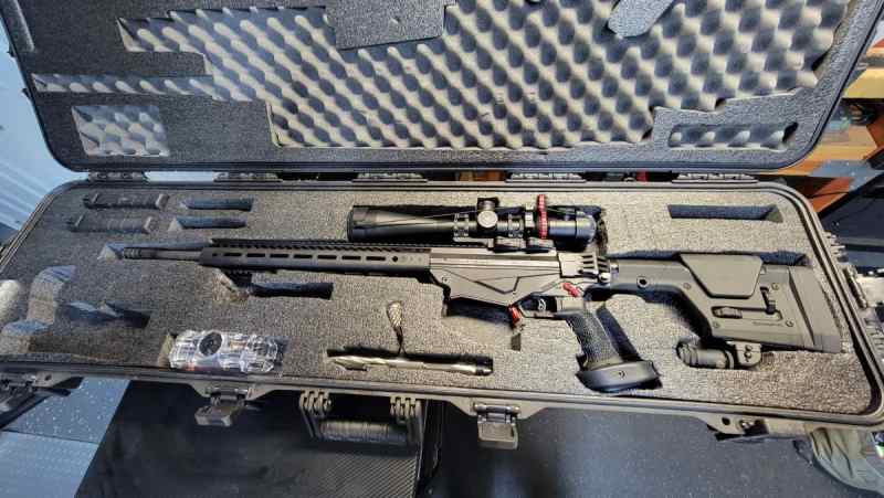 Custom Ruger RPR 308 loaded Vortex PST