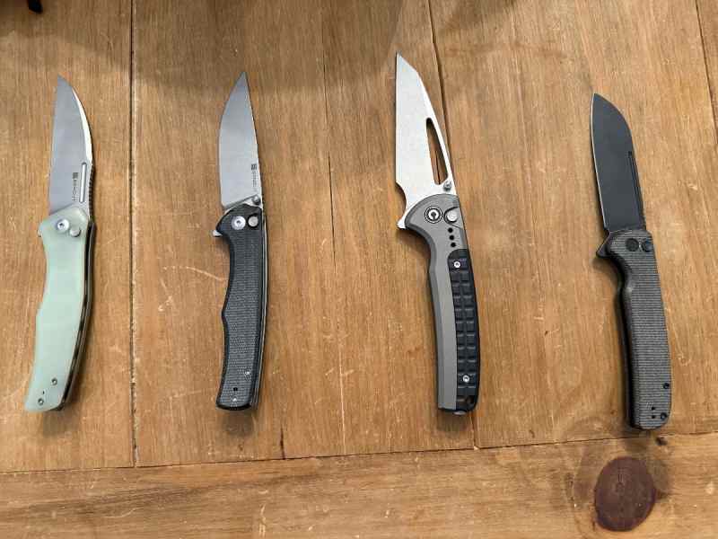 Assorted Folding Knives, Civivi, Sencut 