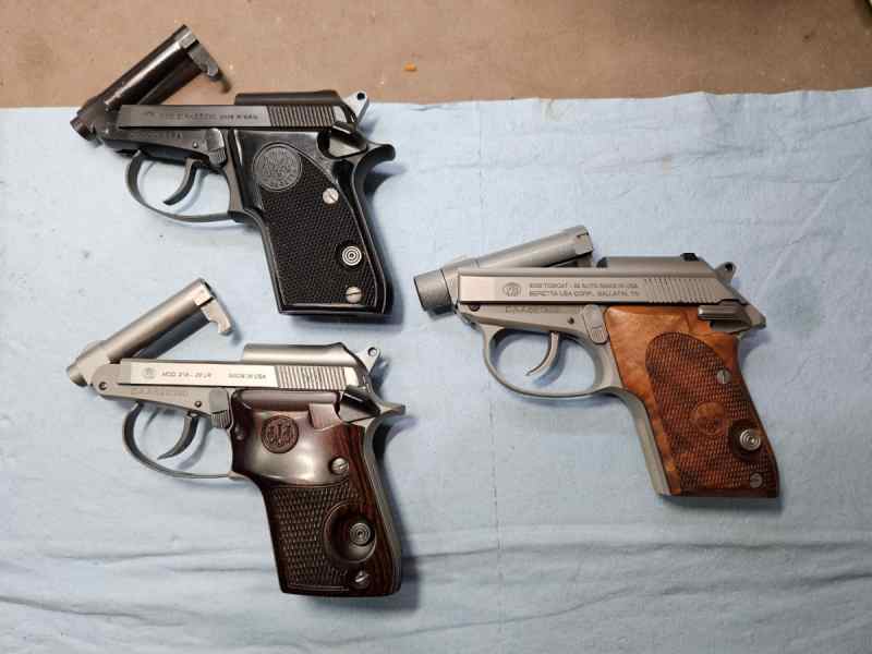 Beretta Pocket Pistols - .25 auto