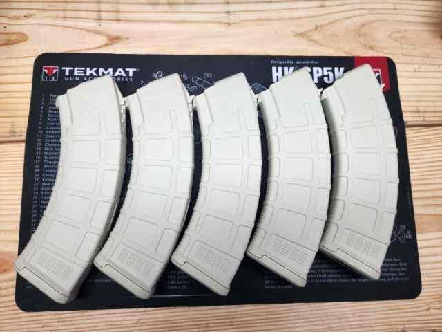 Hard to find AK White P-Mags