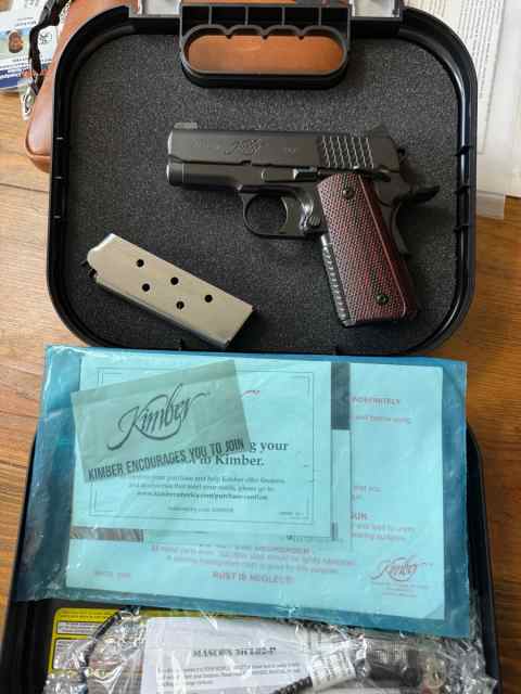 Kimber Super Ultra Carry 45 Custom Cerakote