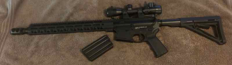 450  Bushmaster AR 15 with Ammo