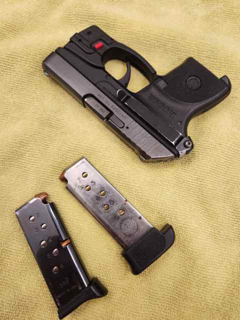 Ruger LCP 380 ACP with crimson trace laser 