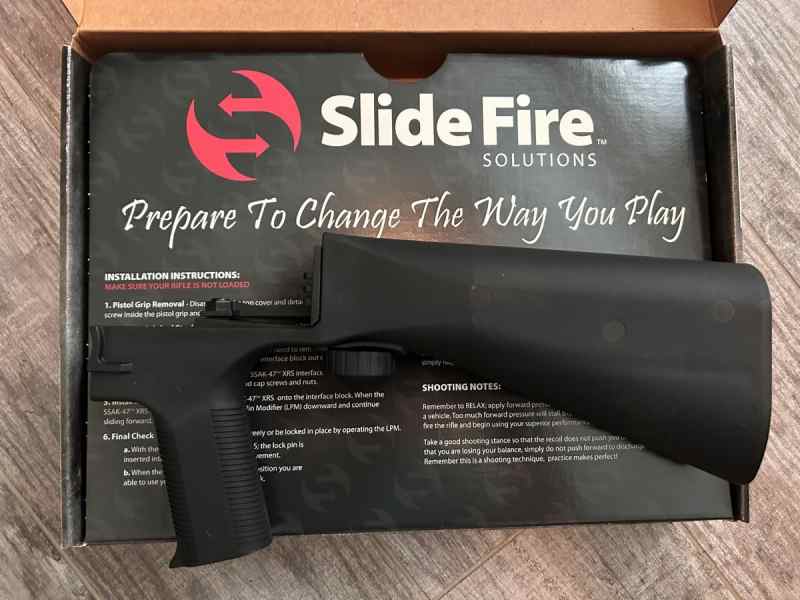 Slide Fire SSAK-47 Bump Stock for AK-47