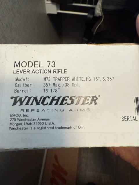 Model 73 Trapper High Grade - Winchester 357